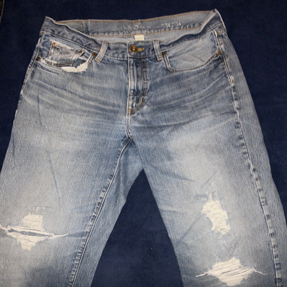 Sonoma mens jeans stressed